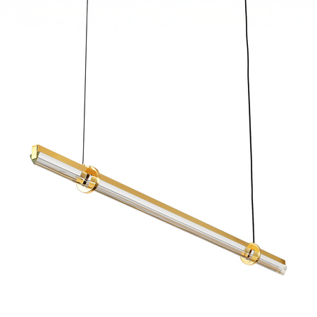 Lampa wisząca LOVELY LED złota 100 cm