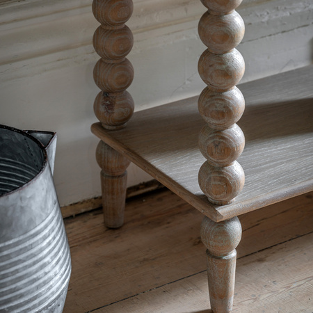 Konsola Artisan – szuflady: 2, naturalna, 165 × 40 × 80 cm