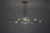 MOOSEE lampa wisząca ALURE LINE TWIN 120 czarna