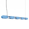 Lampa wisząca CHAIN 158 błękitna LED 3000K