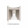 Kinkiet ORBIS 1 taupe