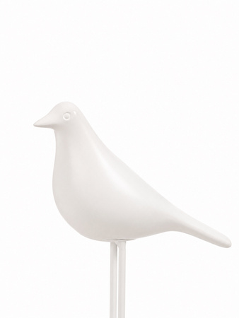 Zestaw 2 dekoracji SHP BIRDY biała