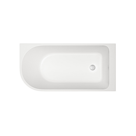 Akrylowa wanna narożna UPSALA LINE EVO Prawa 150cm