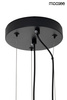 MOOSEE lampa wisząca SESTO czarna