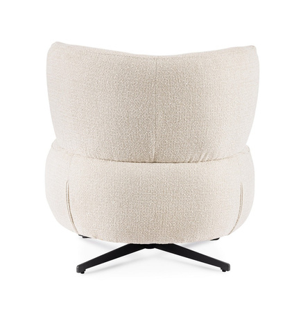 Fotel BIZZOTTO GONNIE obrotowy – ecru