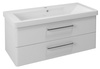 THEIA szafka umywalkowa 101,4x43,5x44,2cm, 2 szuflady, biała