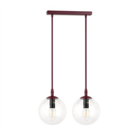 COSMO 2 BURGUNDY TRANSPARENT