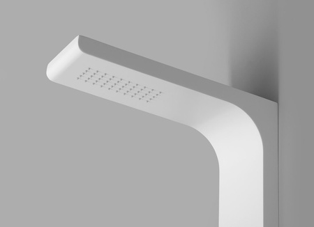 YUKI panel prysznicowy 210x1400mm, biały mat