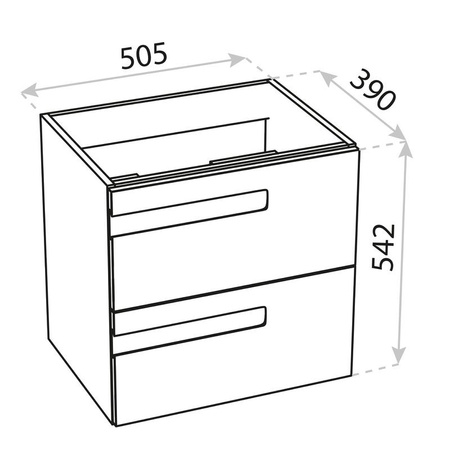 Szafka wisząca Floryda 500