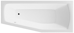 OPAVA wanna 170x70x44cm, prawa, biały