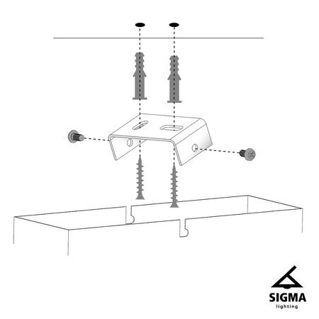 GONDOLA L srebrny/czarny