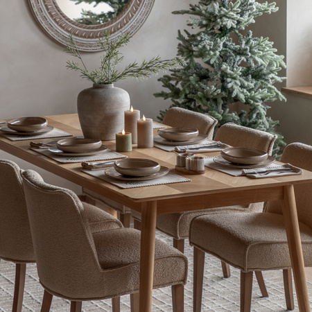 Woodland Festive Stripe Placement (4pk) 300x400mm