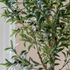 Faux Olive Tree in White Pot 1900mm