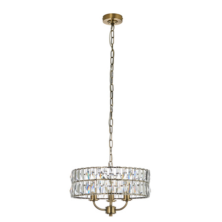 Clifton 3 Pendant Light Antique Brass