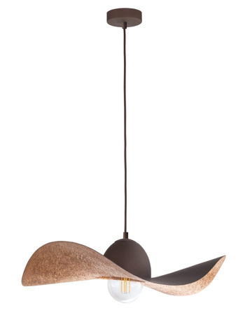 KAPELLO M brązowy/miedziany ? 55cm lampa wisząca