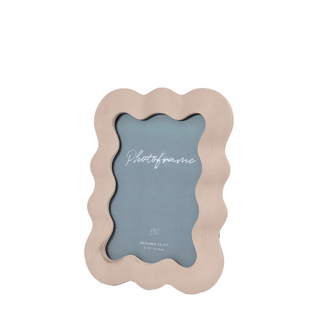 Wavy Photo Frame 5x7 Clay 180x20x230mm