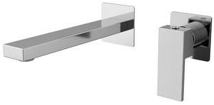 CUBEMIX bateria umywalkowa podtynkowa, dwuelementowa, chrom