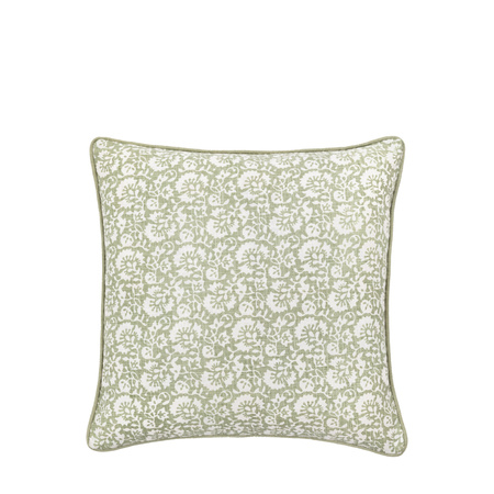Morley Floral Cushion Sage 450x450mm