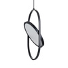 Lampa wisząca ELIPSE M, 45 cm - LED, czarna nowoczesna
