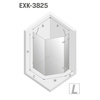 KABINA AVEXA COPPER PIĘCIOKĄTNA L 100x80x200 CZYSTE 6mm ACTIVE SHIELD