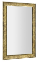 BERGARA lustro w drewnianej ramie 64,2x104,2cm, złoto