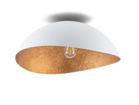 SOLARIS M plafon biały/miedziany