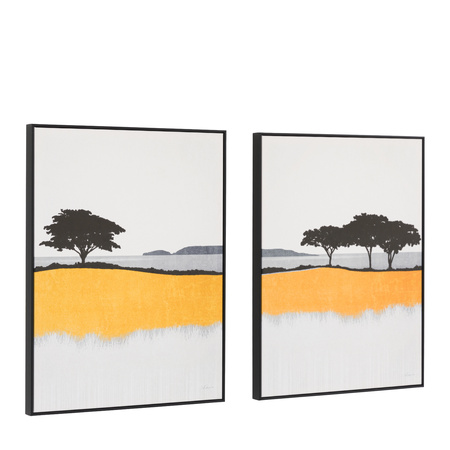 Seaview Framed Canvas Set of 2