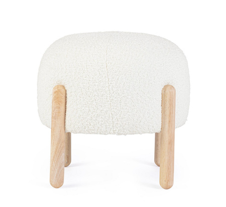 Taboret BIZZOTTO DAYLA – biały