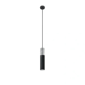 Lampa wisząca BORGIO 1 czarny