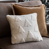 Deco Luxe Christmas Tree Sherpa Cushion 430x430mm