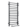Grzejnik łazienkowy elektryczny Navin Grandis 480х1000 Sensor, prawy, timer, czarna mora