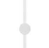Lampa ścienna SPARO 100 cm - kinkiet biały, prosty, długi LED