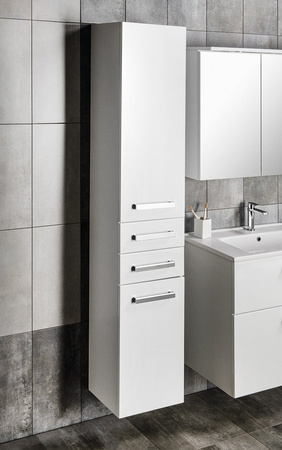 VEGA Szafka wysoka 35x184x31cm, biała