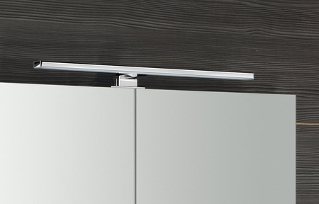 RIWA szafka z LED lustrem, 81x70x17cm, dąb alabama