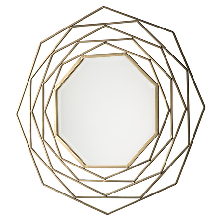 Lustro Estella złote 910 x 910 mm