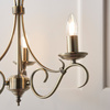 Bernice 3 Pendant Light Antique Brass