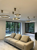 MOOSEE lampa wisząca RING 80 złota