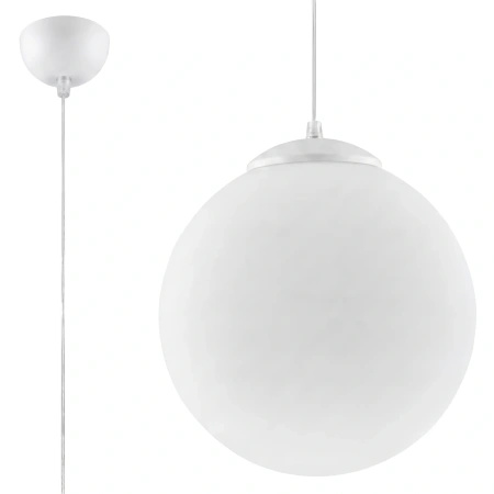 Lampa wisząca UGO 20 biała