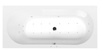 ASTRA B wanna z hydromasażem, 165x75x48cm, Active Hydro-Air, chrom