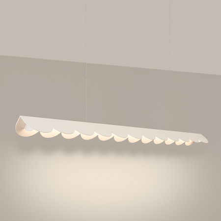 Lampa wisząca BISCUIT beżowa LED 3000K