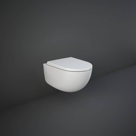 Zestaw DES Miska z Deską WC podwiesz. Rimless 52cm Biały Mat