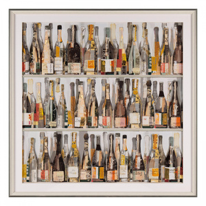 Wines Of The World Framed Art 930x60x930mm