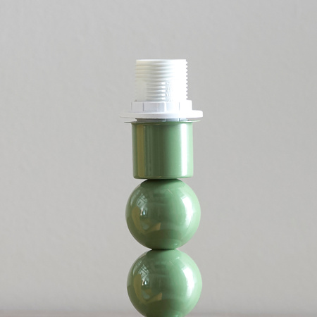Higgledy Table Lamp Base Gloss Cotswold Green