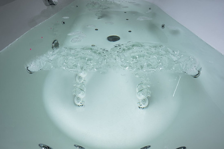 ANDRA L wanna z hydromasażem, 180x90x45cm, Active Hydro-Air, chrom