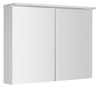KAWA STRIP szafka z lustrem, oświetlenie LED 90x70x22cm, biały