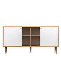 Kredens Newbury Oak White 1600x400x790mm