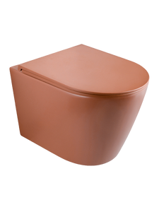 Miska WC VORTEX z deską iron red mat AMARO TR2217R-U30
