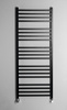 METRO grzejnik łazienkowy 600x1510 mm, czarny mat