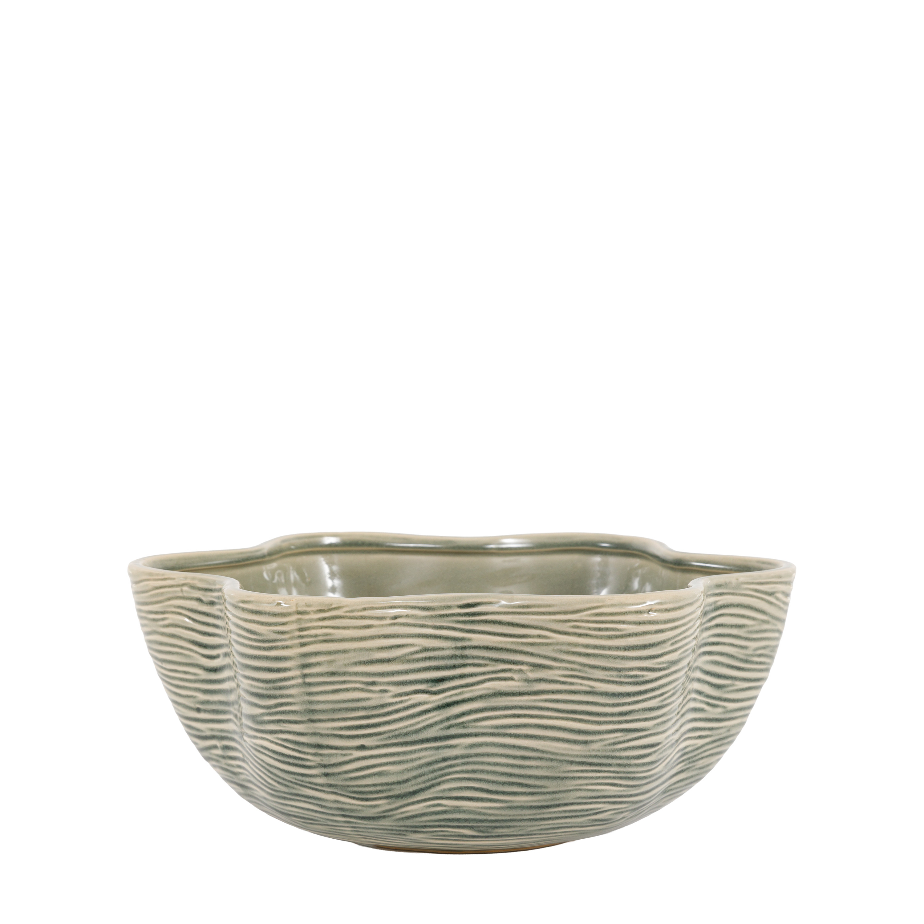 Miska Murla – Fennel Green, 35 × 31,5 × 14 cm