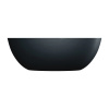 SHELL M+ wanna wolnostojąca, 148 x 75 cm, black lava mat